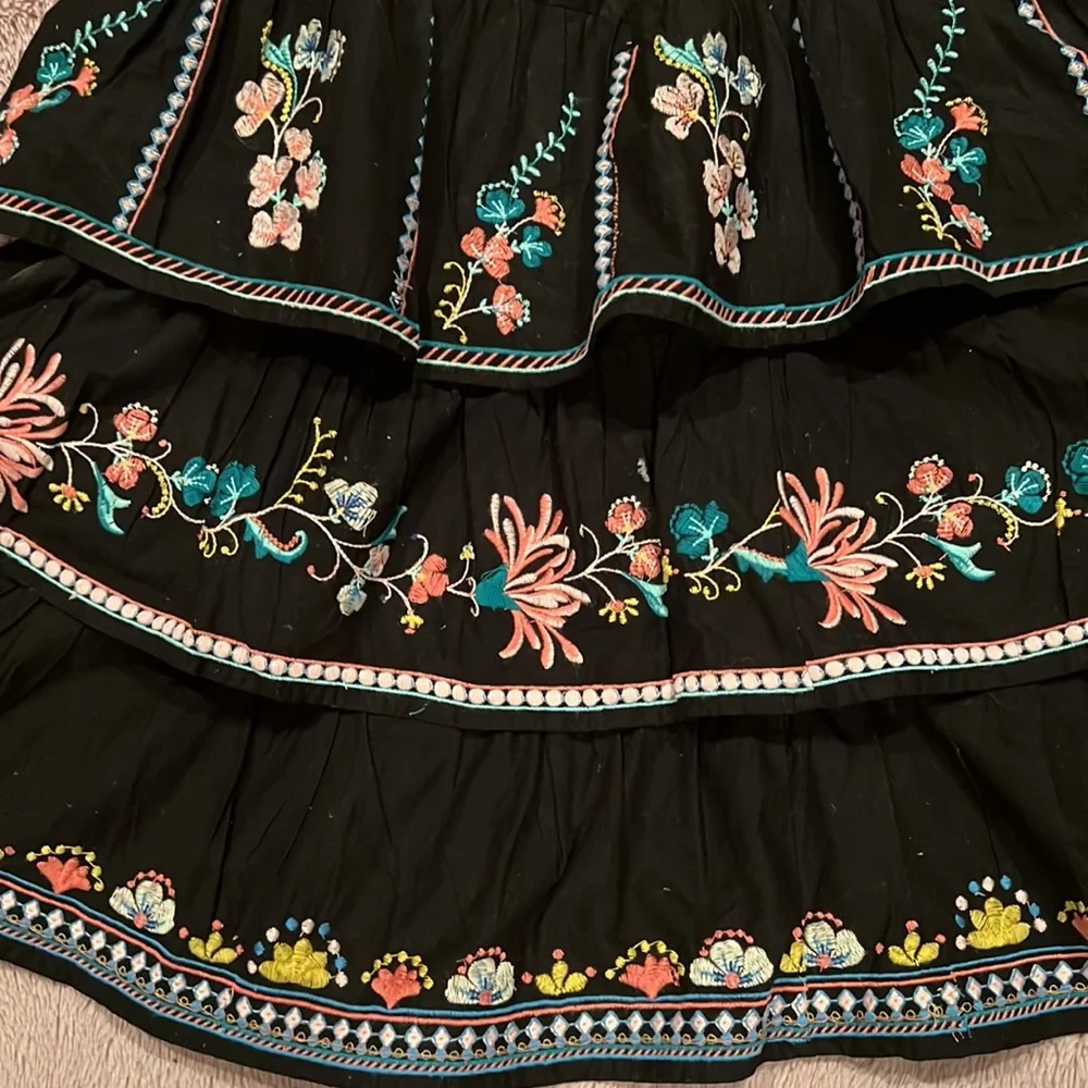 ASOS black tiered